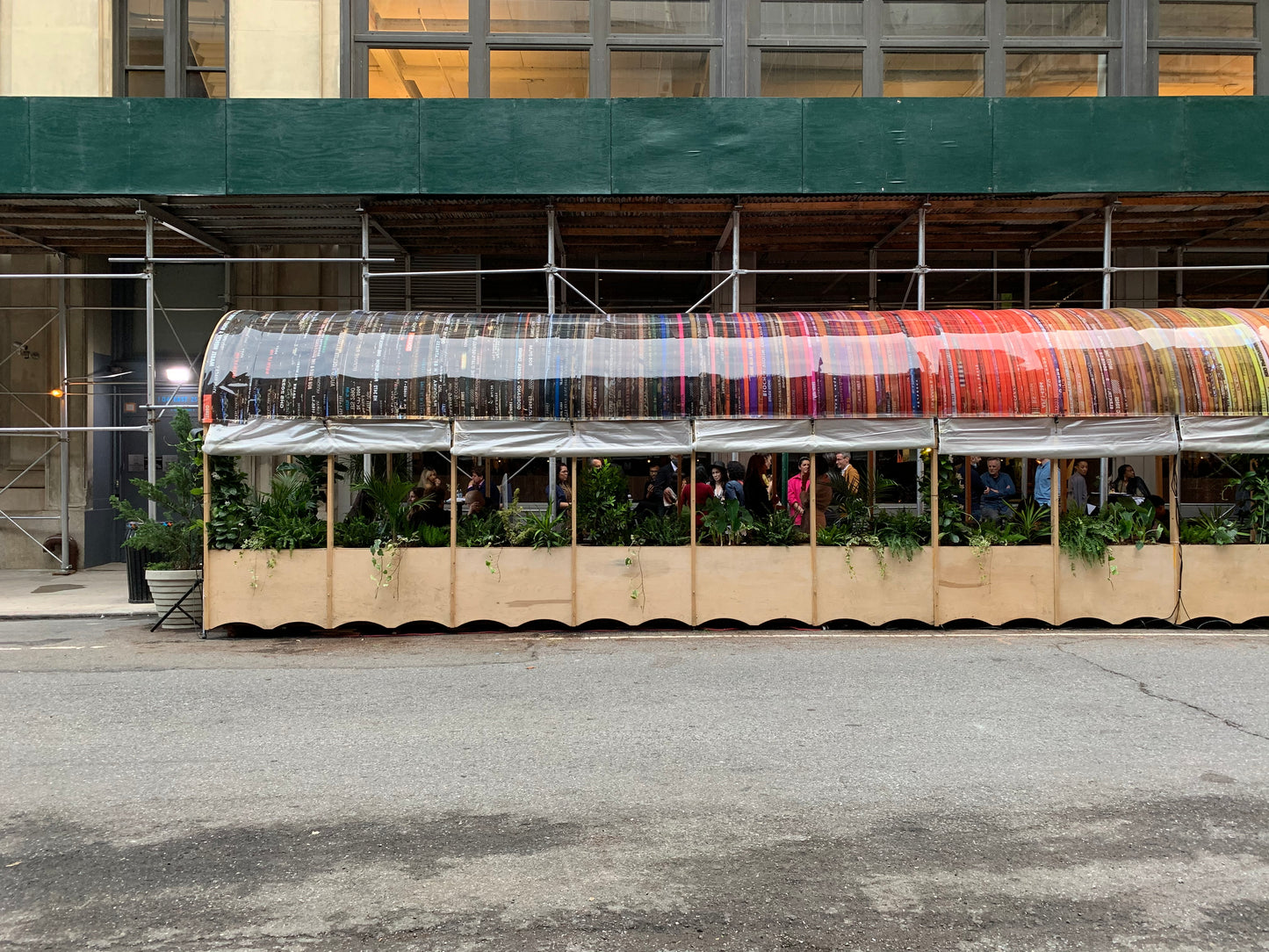 Custom Canopy & weatherproof walls