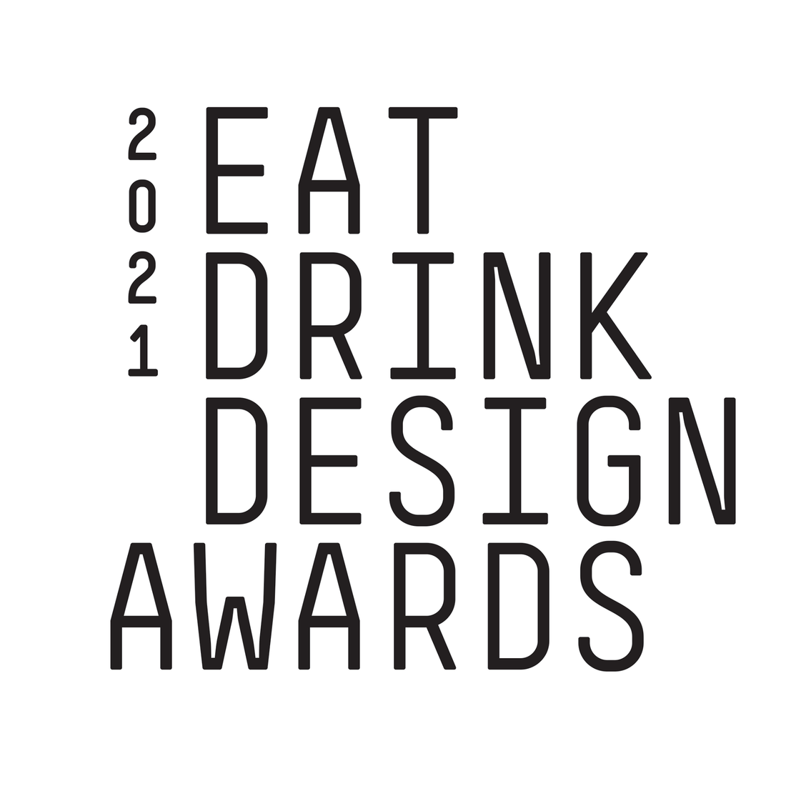 Eat Drink Design Awards 2021 - Shortlist