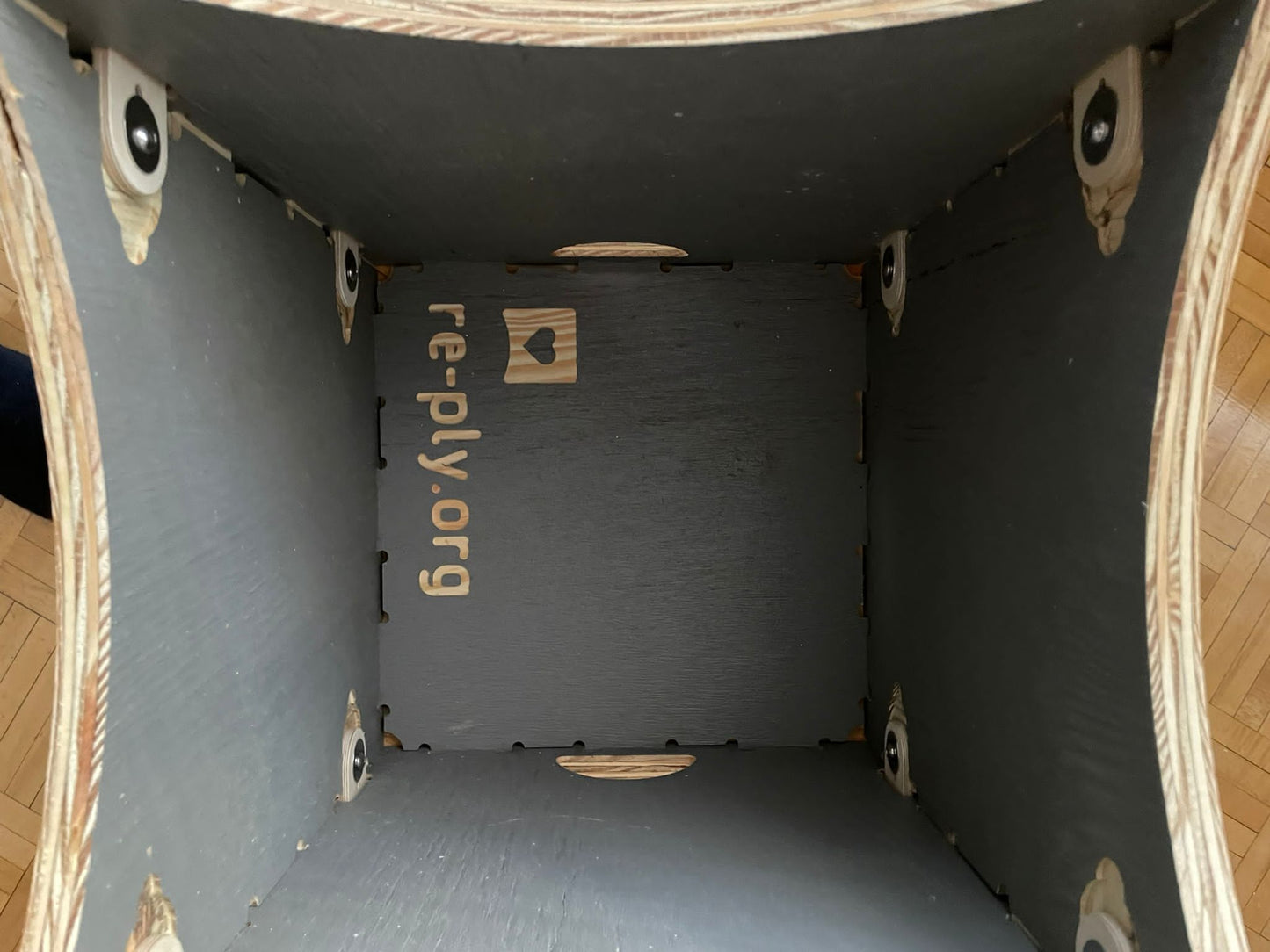 re-ply Stacking Brick Stool