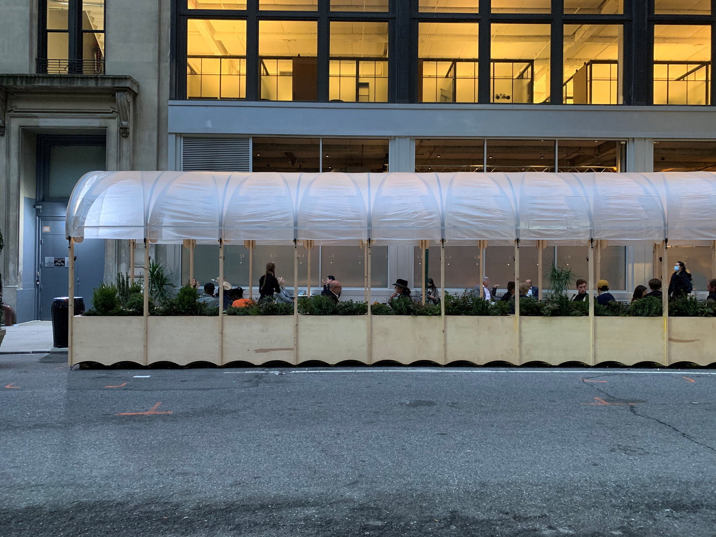 2. Planter Corner Module - 8' x 46" x 30"h